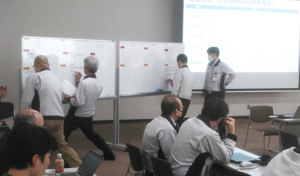 image: Business Continuity Recovery Training (Shiga Yasu Plant) (2)